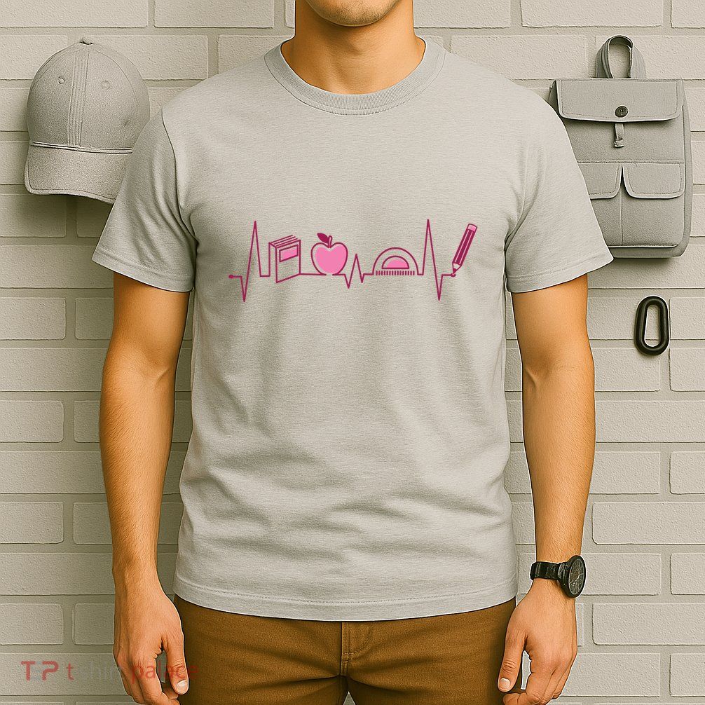 Teacher Heartbeat T-Shirt