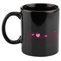 Teacher Heartbeat 11oz C Handle Ceramic Mug
