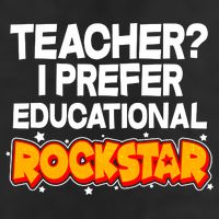 Teacher? I Prefer Educational Rockstar Adult Drive Performance Visor