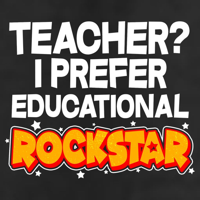 Teacher? I Prefer Educational Rockstar Adult Drive Performance Visor