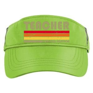 Teacher Limited Edition Retro Style Adult Drive Performance Visor