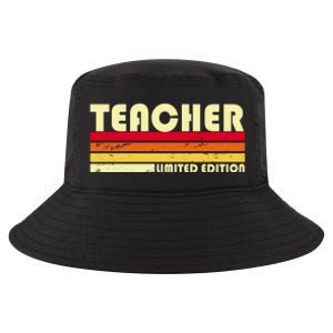 Teacher Limited Edition Retro Style Cool Comfort Performance Bucket Hat