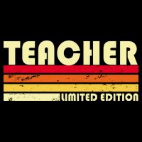 Teacher Limited Edition Retro Style Button