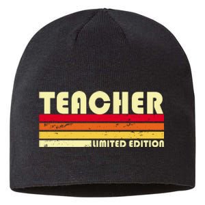 Teacher Limited Edition Retro Style Sustainable Beanie