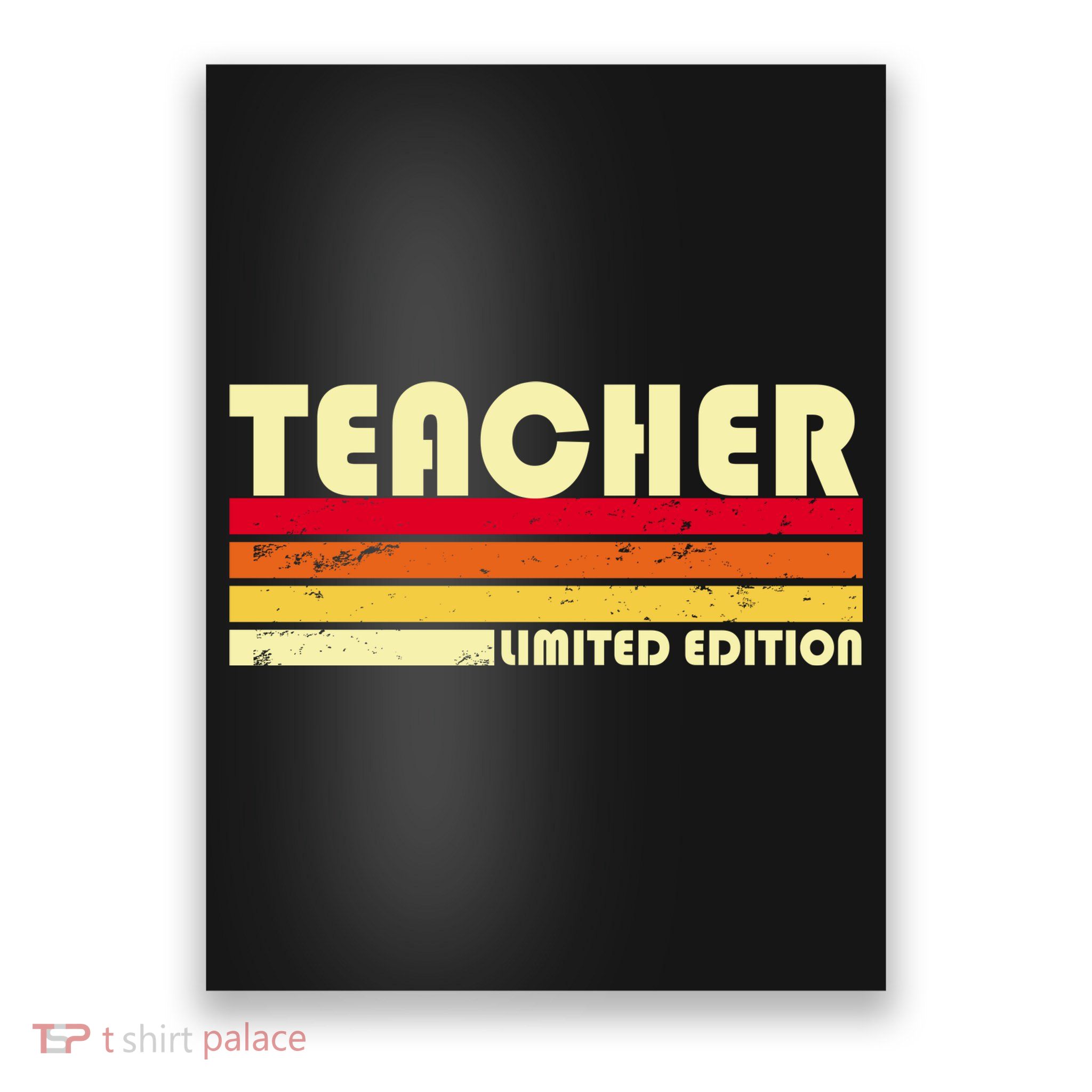 Teacher Limited Edition Retro Style Poster