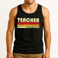 Teacher Limited Edition Retro Style Tank Top