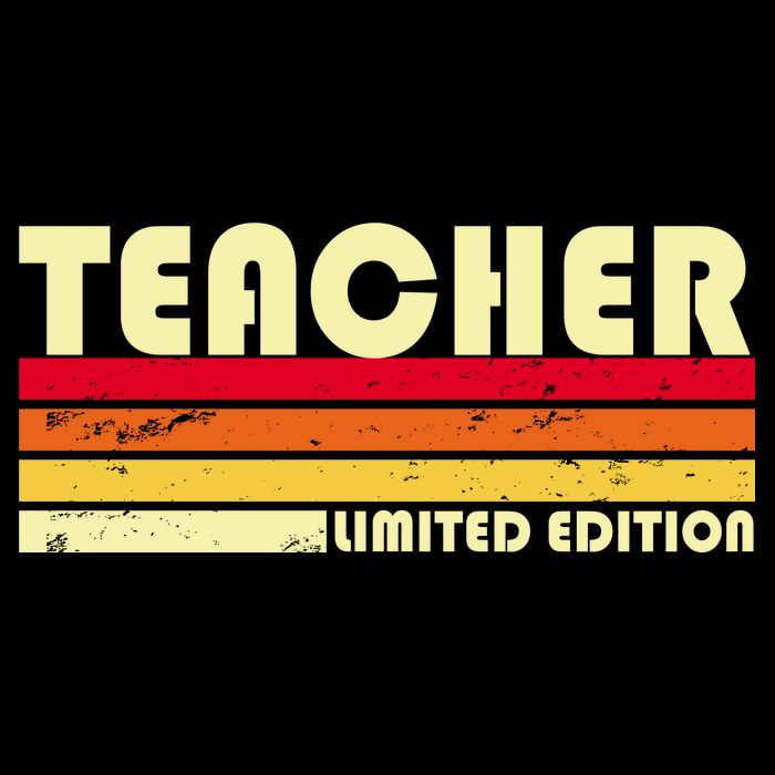 Teacher Limited Edition Retro Style Tank Top