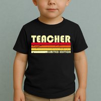 Teacher Limited Edition Retro Style Toddler T-Shirt