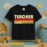 Teacher Limited Edition Retro Style Toddler T-Shirt
