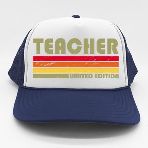 Teacher Limited Edition Retro Style Trucker Hat