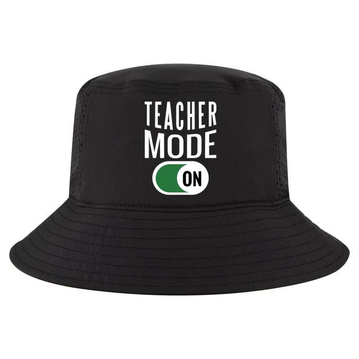 Teacher Mode On Cool Comfort Performance Bucket Hat