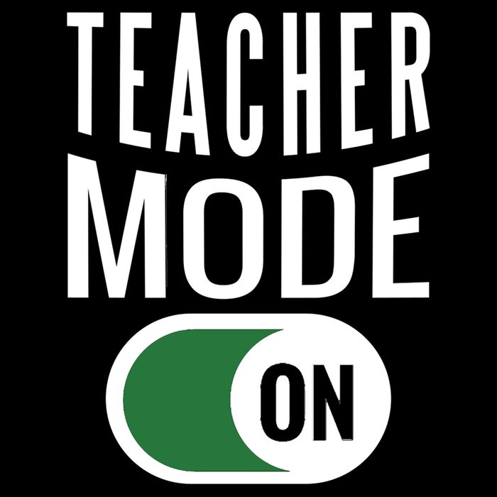 Teacher Mode On 7-Panel Snapback Hat