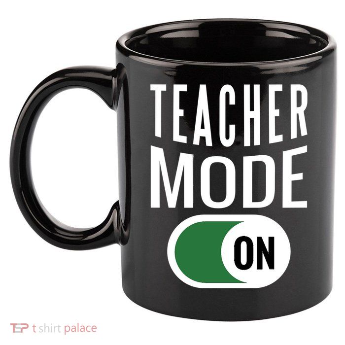 Teacher Mode On 11oz C Handle Ceramic Mug