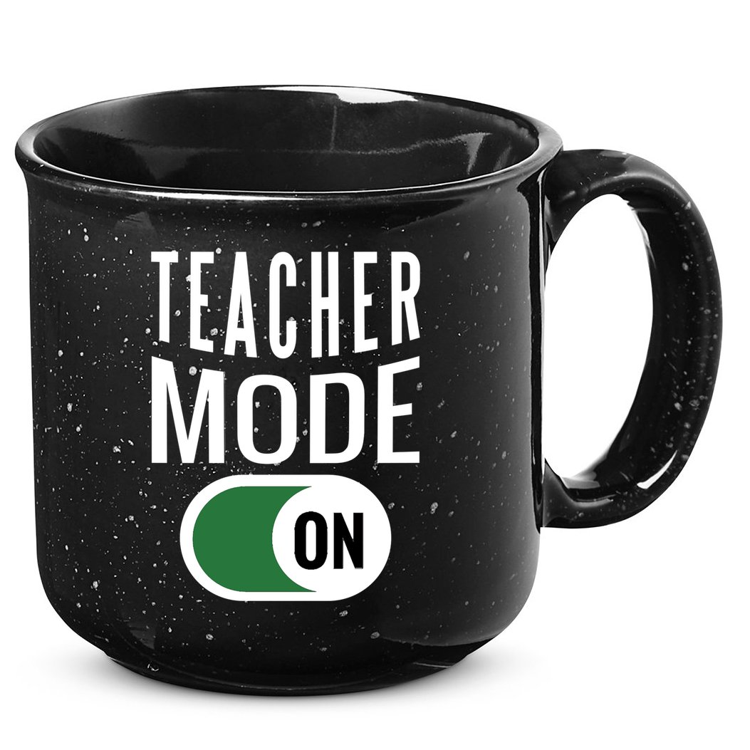 Teacher Mode On 15oz Campfire Ceramic Mug