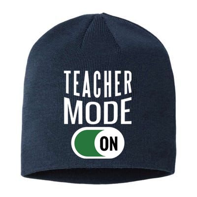 Teacher Mode On Sustainable Beanie