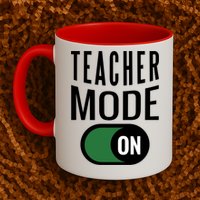 Teacher Mode On Mug