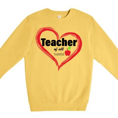 Teacher Of All Things Premium Crewneck Sweatshirt