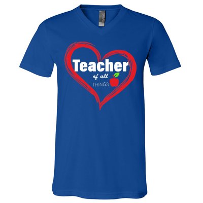 Teacher Of All Things V-Neck T-Shirt