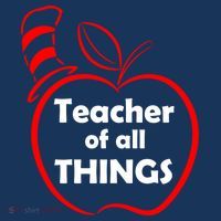 Teacher of All Things Apple Logo Poster