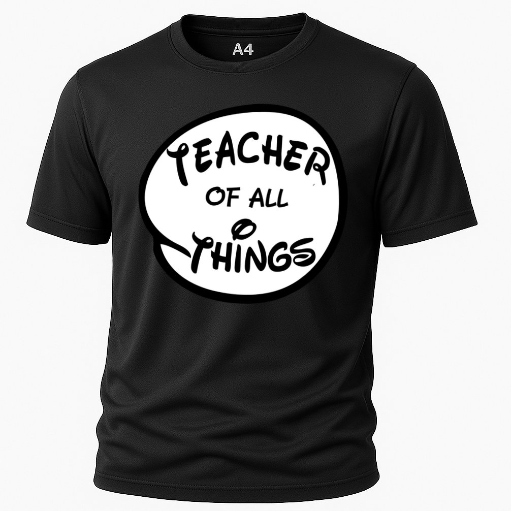 Teacher of all Things Emblem Cooling Performance Crew T-Shirt