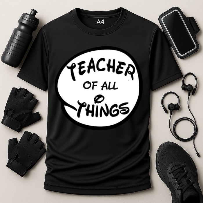 Teacher of all Things Emblem Cooling Performance Crew T-Shirt
