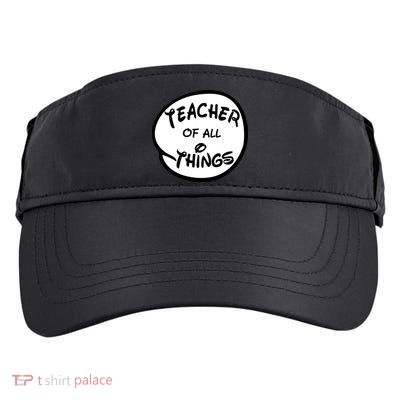 Teacher of all Things Emblem Adult Drive Performance Visor