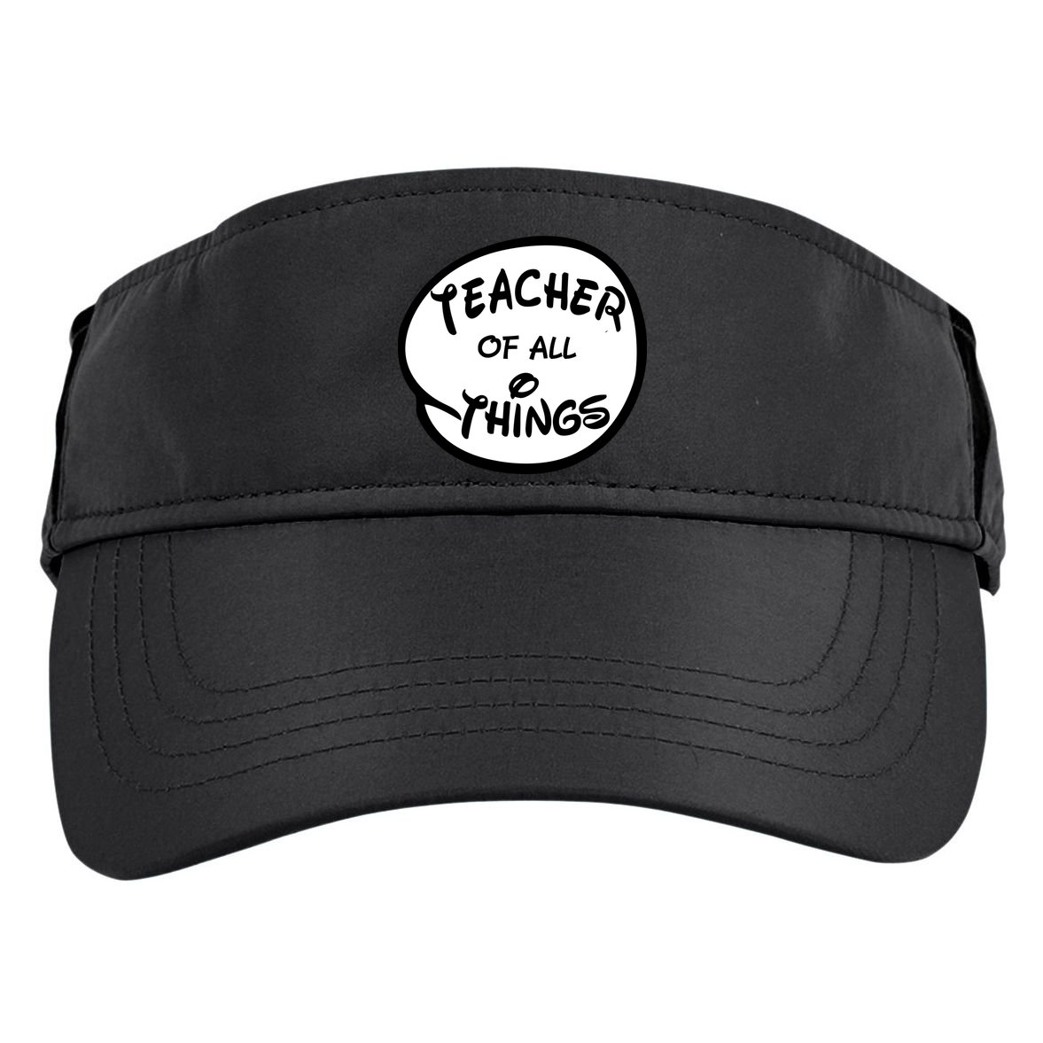 Teacher of all Things Emblem Adult Drive Performance Visor