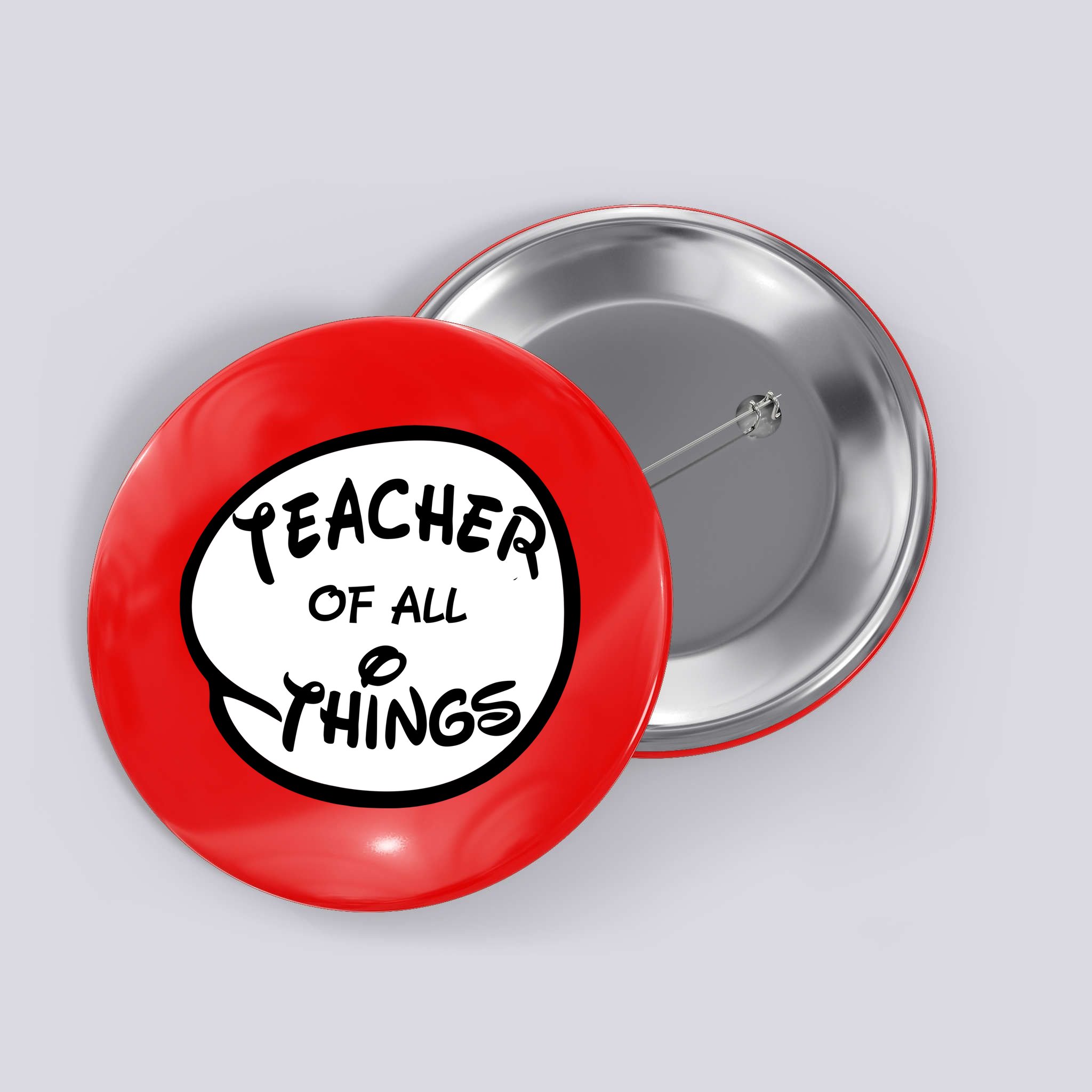 Teacher of all Things Emblem Button