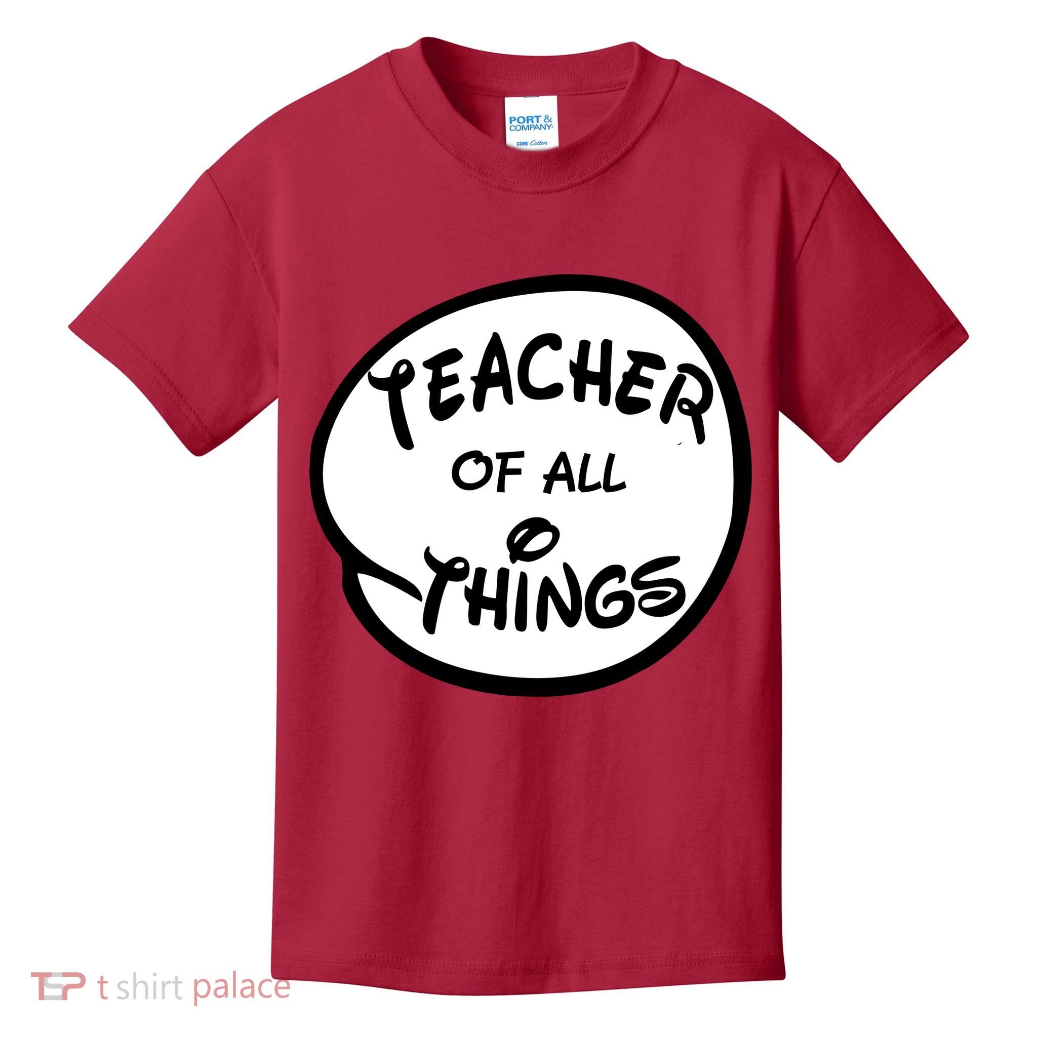 Teacher of all Things Emblem Kids T-Shirt
