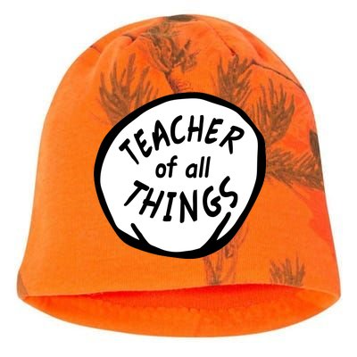 Teacher of all Things School Teachers Thing Kati - Camo Knit Beanie