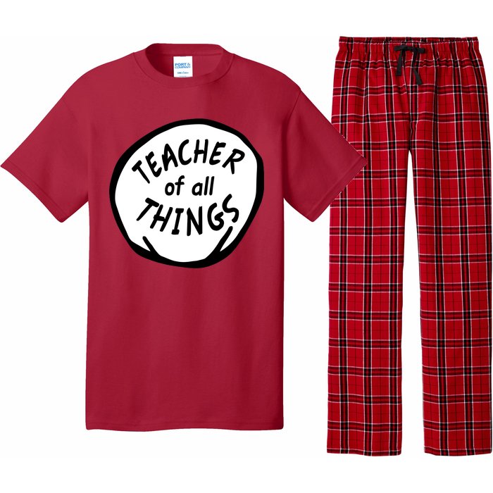 Teacher of all Things School Teachers Thing Pajama Set