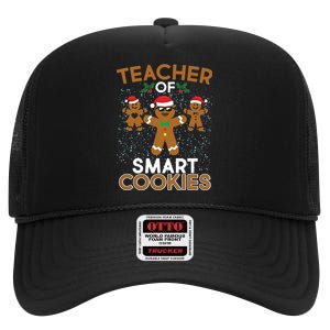 Teacher Of Smart Cookies High Crown Mesh Back Trucker Hat