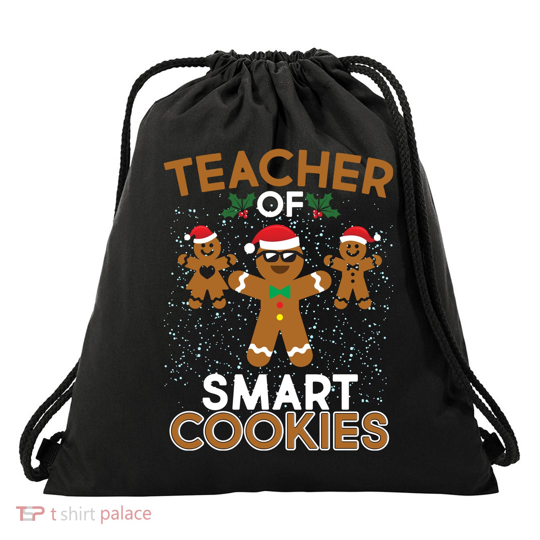 Teacher Of Smart Cookies Drawstring Bag