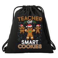 Teacher Of Smart Cookies Drawstring Bag