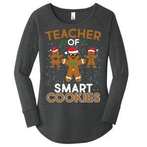 Teacher Of Smart Cookies Women's Perfect Tri Tunic Long Sleeve Shirt