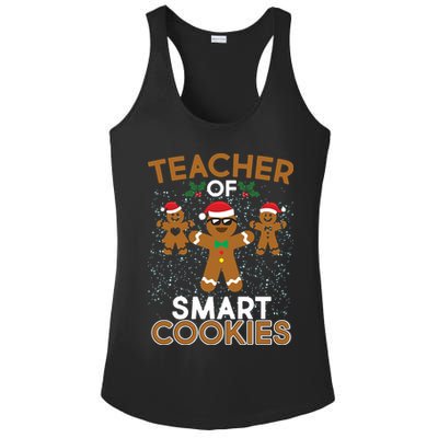 Teacher Of Smart Cookies Ladies PosiCharge Competitor Racerback Tank