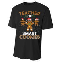 Teacher Of Smart Cookies Performance Sprint T-Shirt