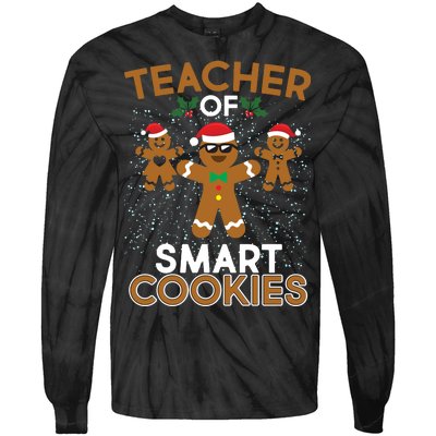 Teacher Of Smart Cookies Tie-Dye Long Sleeve Shirt