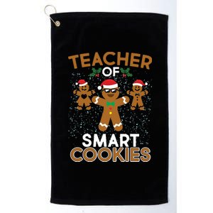 Teacher Of Smart Cookies Platinum Collection Golf Towel