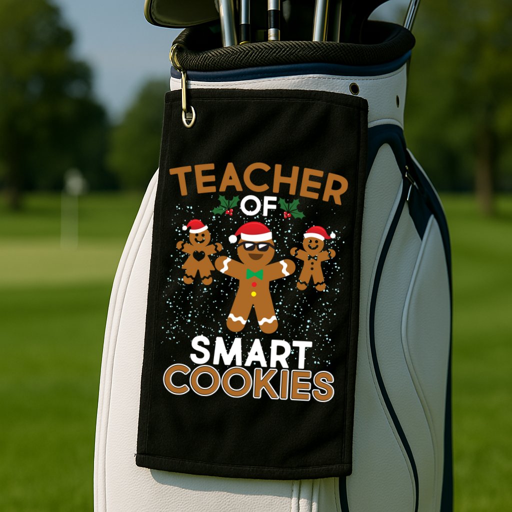 Teacher Of Smart Cookies Golf Towel