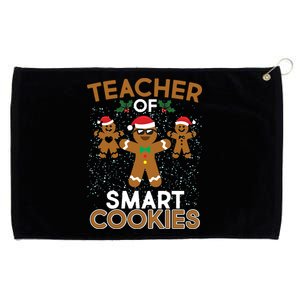 Teacher Of Smart Cookies Grommeted Golf Towel