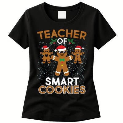 Teacher Of Smart Cookies Womens T-Shirt