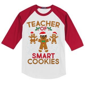 Teacher Of Smart Cookies Kids Colorblock Raglan Jersey