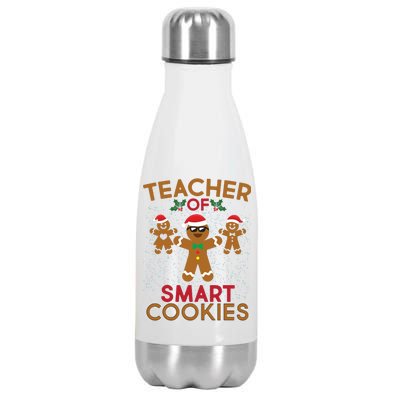 Teacher Of Smart Cookies Stainless Steel Insulated Water Bottle