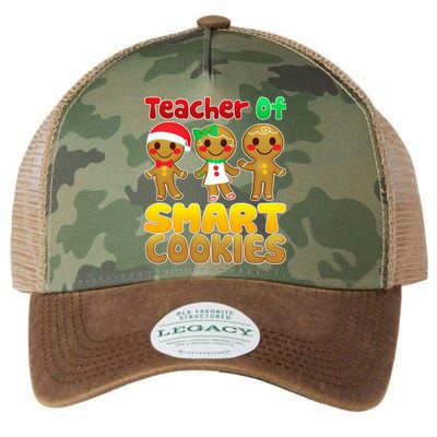 Teacher Of Smart Cookies Christmas Legacy Tie Dye Trucker Hat