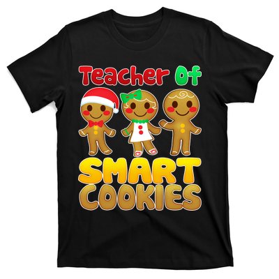 Teacher Of Smart Cookies Christmas T-Shirt