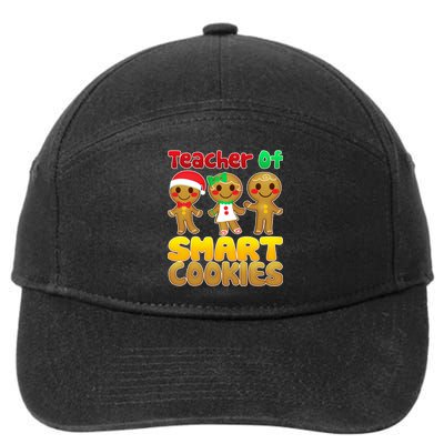 Teacher Of Smart Cookies Christmas 7-Panel Snapback Hat