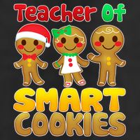Teacher Of Smart Cookies Christmas Trucker Hat