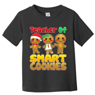 Teacher Of Smart Cookies Christmas Toddler T-Shirt