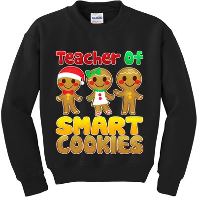 Teacher Of Smart Cookies Christmas Kids Sweatshirt
